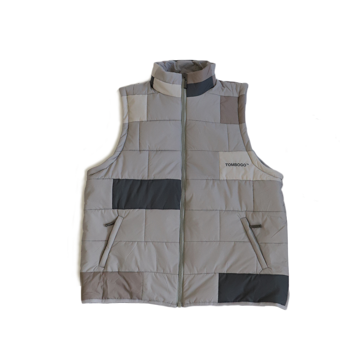 RUFFLOG utility fill-in logo puffer vest www.iqueideas.in