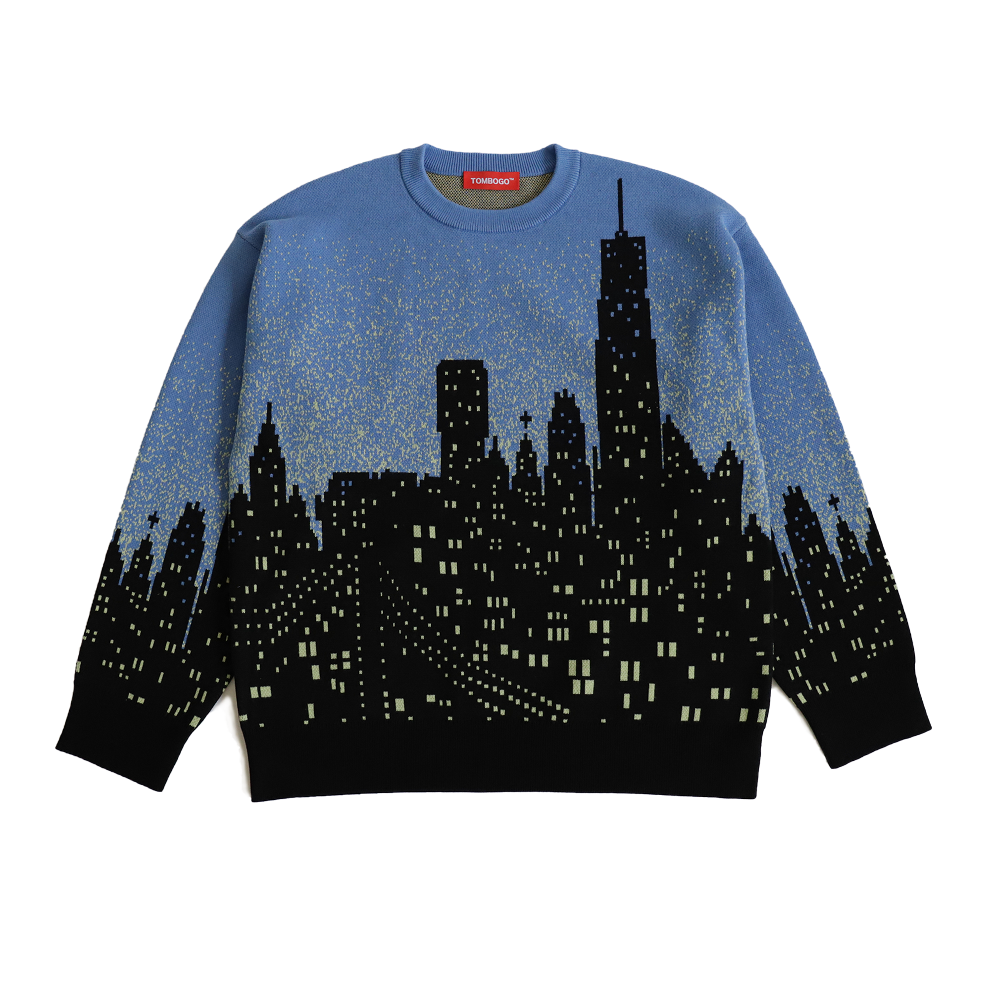 PRE-OREDER: CITYSCAPE KNIT SWEATER – TOMBOGO