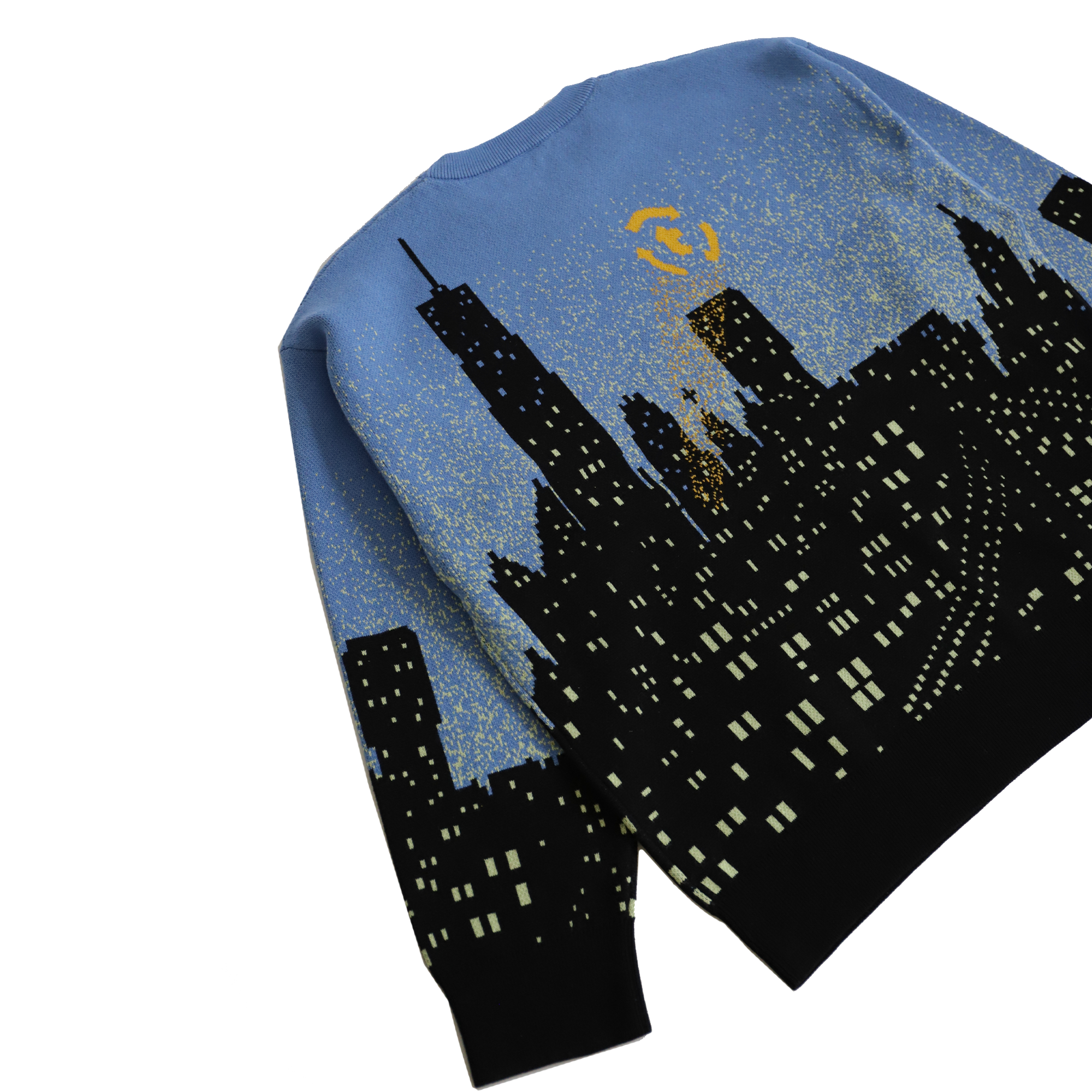 PRE-OREDER: CITYSCAPE KNIT SWEATER – TOMBOGO